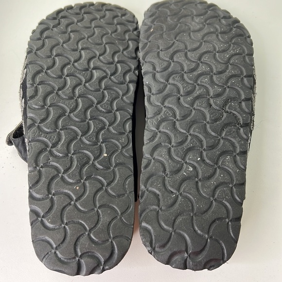 Papillio black Suede embossed leather sandals with cork size 9 - Picture 5 of 7